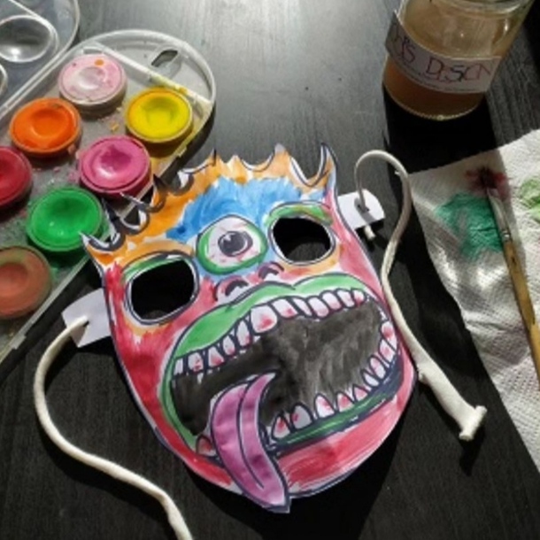 Atelier « Masque d’Halloween »